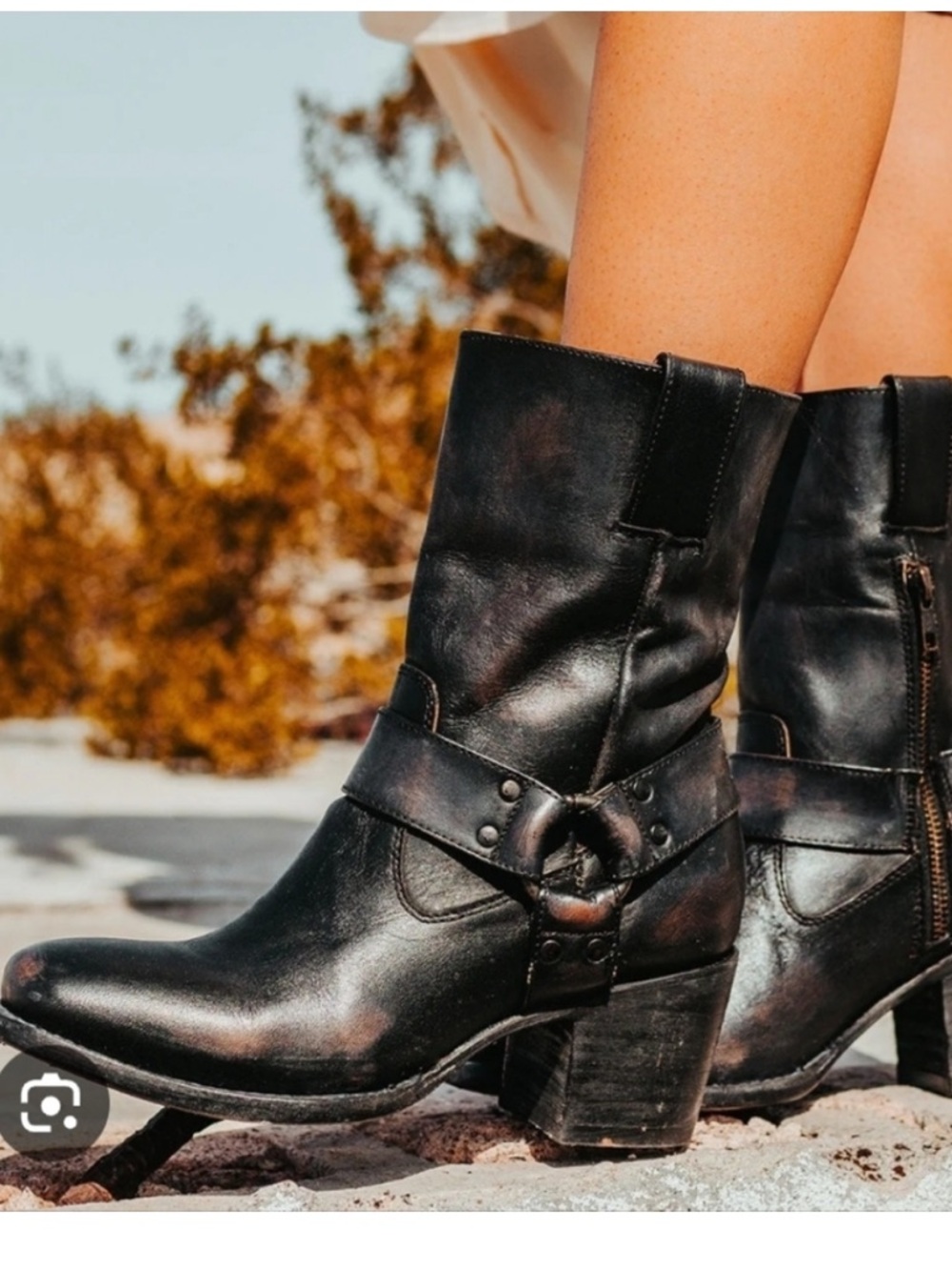 FREEBIRD BOOTS DARCY Black SIZE 8